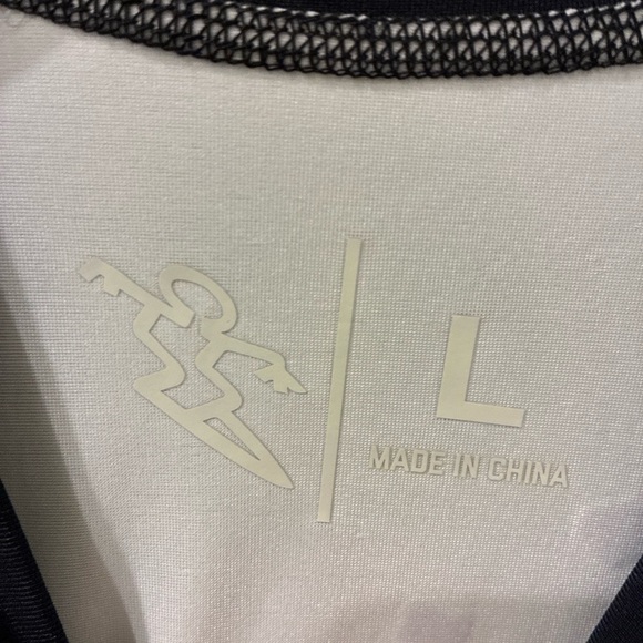 Black and gray Long rash guard - Picture 3 of 8